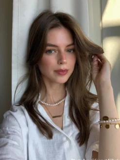 Finaste Graveerbare bar ketting met sierletters goud kleurig Online