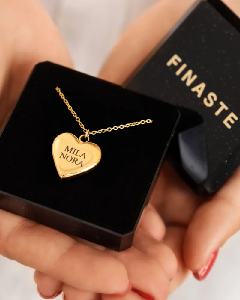 Finaste Graveerbare ketting beloved goudkleurig Outlet