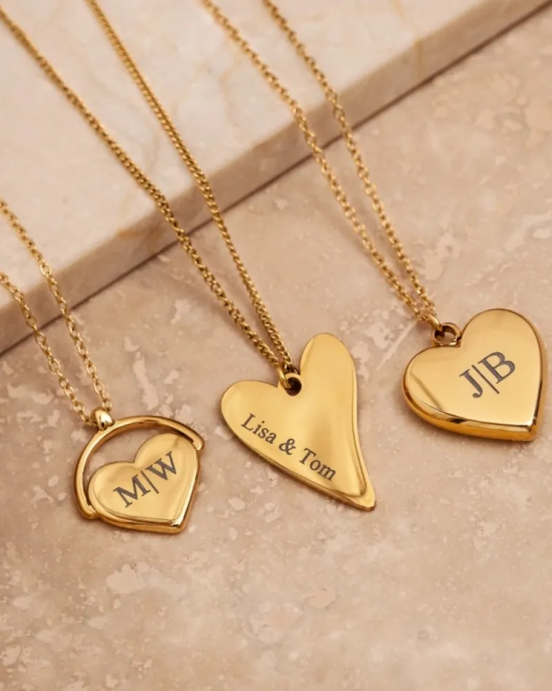 Finaste Graveerbare ketting beloved goudkleurig Outlet
