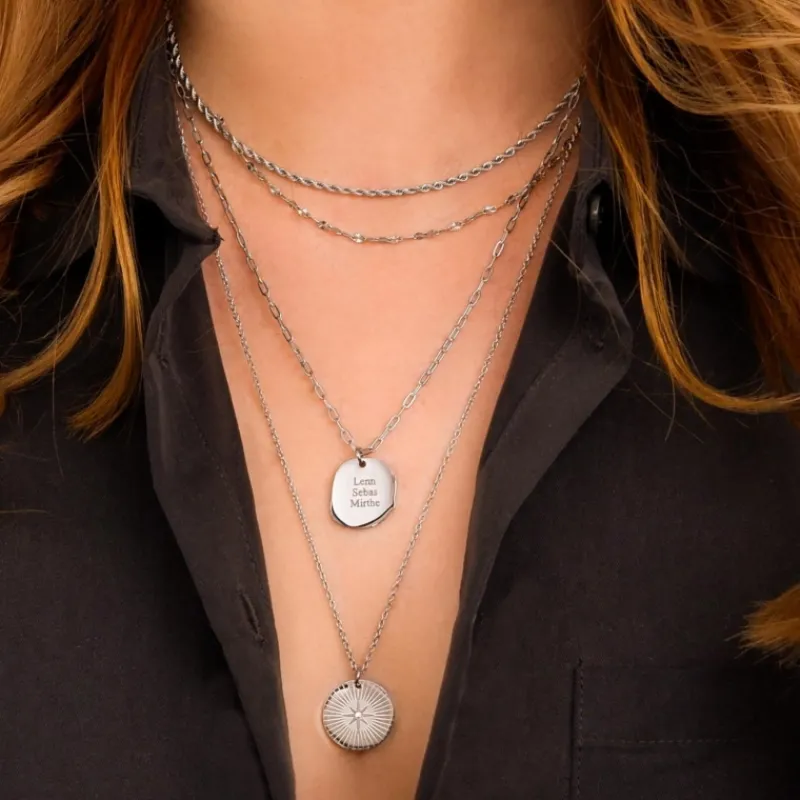 Finaste Graveerbare ketting charm Online