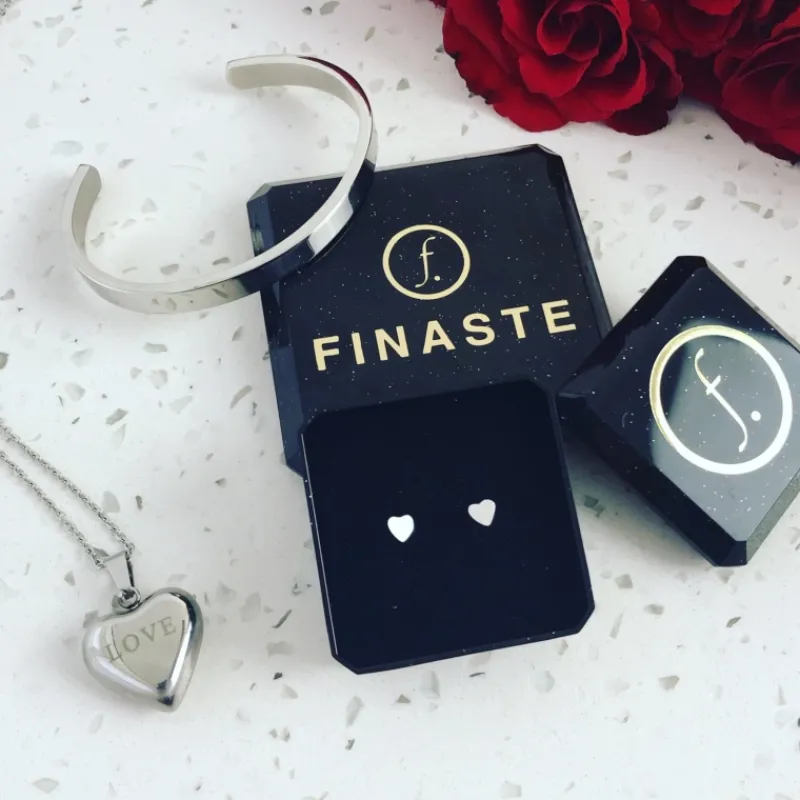 Finaste Graveerbare Ketting Hart Hot