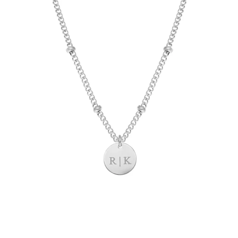 Finaste Graveerbare ketting muntje Hot