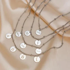 Finaste Graveerbare ketting muntje Hot