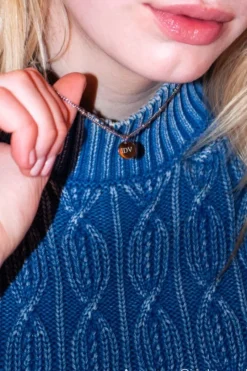Finaste Graveerbare ketting muntje Hot