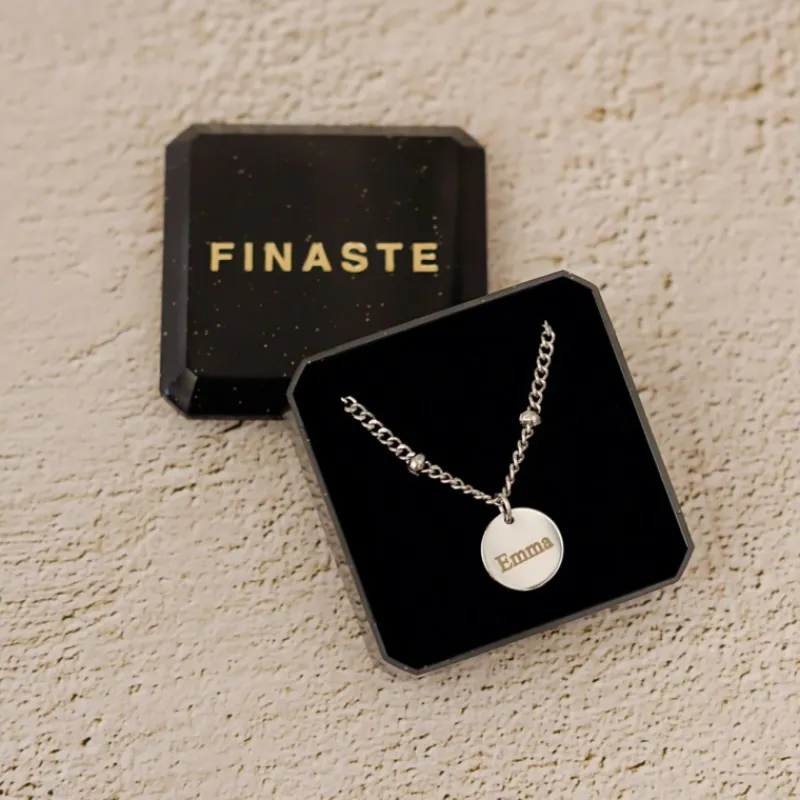 Finaste Graveerbare ketting muntje Hot