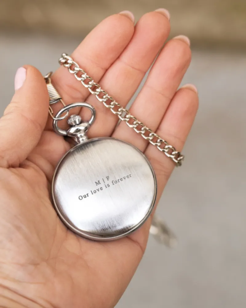 Finaste Graveerbare pocket watch Best