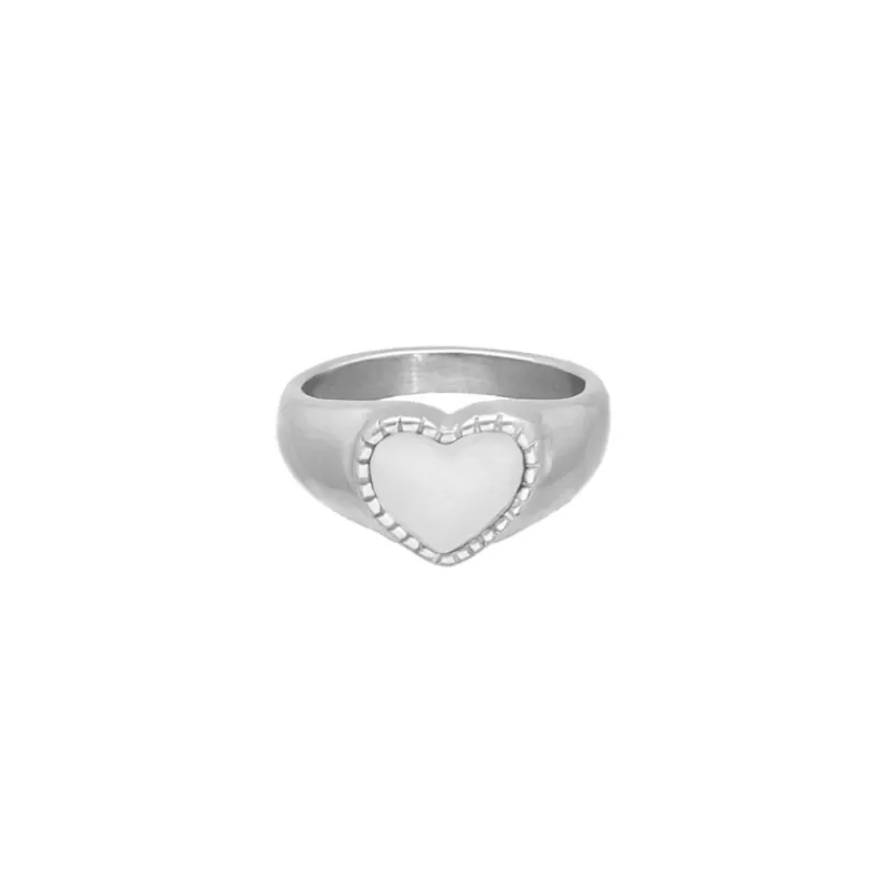 Finaste Heart Zegelring Best