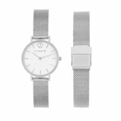 Finaste Horloge kleur zilver Online