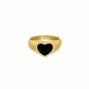 Finaste Influencer heart ring goudkleurig Outlet