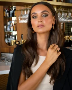 Finaste Influencer heart ring goudkleurig Outlet