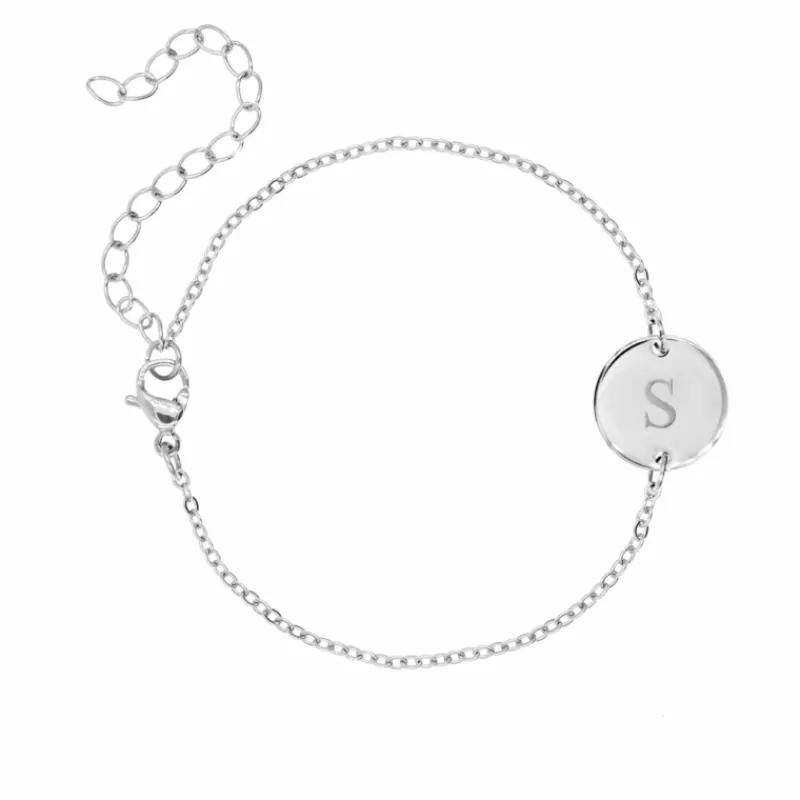 Finaste Initial Armband Coin New