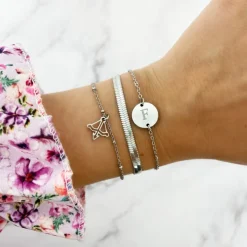 Finaste Initial Armband Coin New