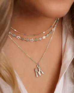 Finaste Initial ketting vintage Outlet