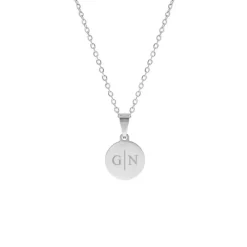 Finaste Initial necklace 2 letters Hot
