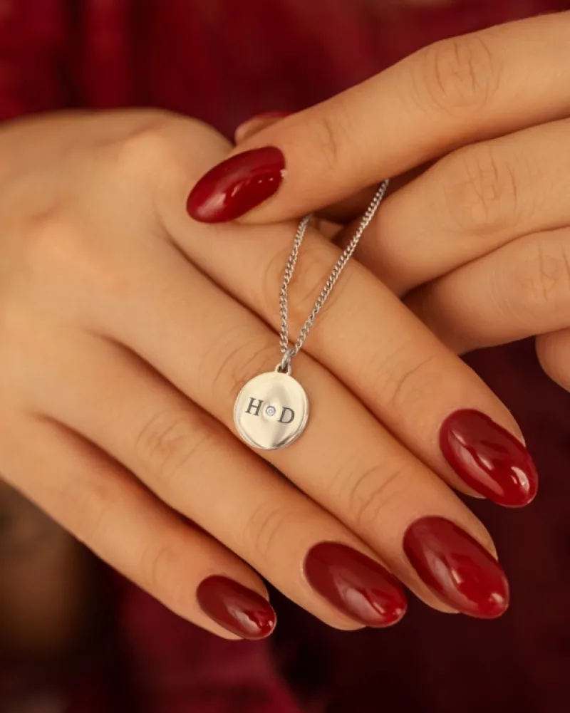 Finaste Ketting 2 initials exclusive Clearance
