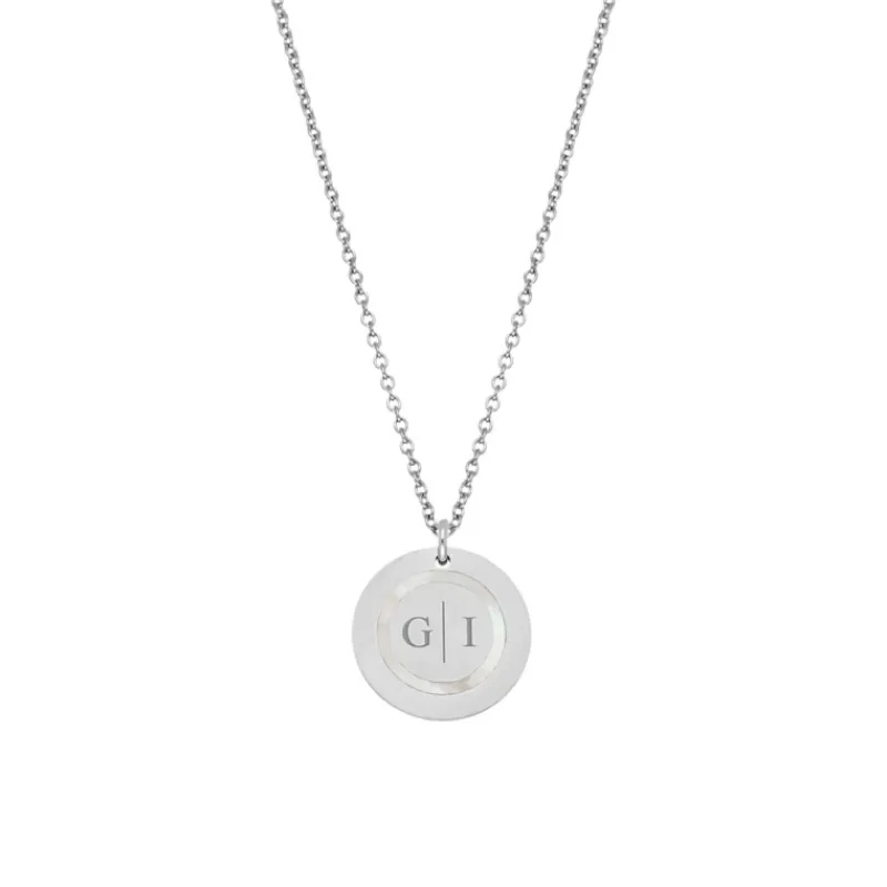 Finaste Ketting 2 initials luxury Hot