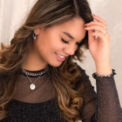 Finaste Ketting 3 initials luxury Clearance