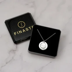 Finaste Ketting 2 initials luxury Hot