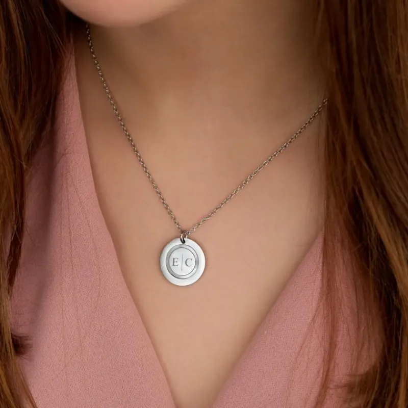 Finaste Ketting 2 initials luxury Hot