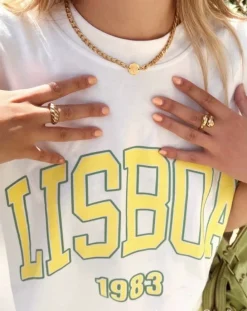 Finaste Ketting chunky 3 initials goud kleurig Best