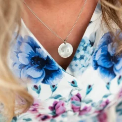 Finaste Ketting graveerbare munt Best
