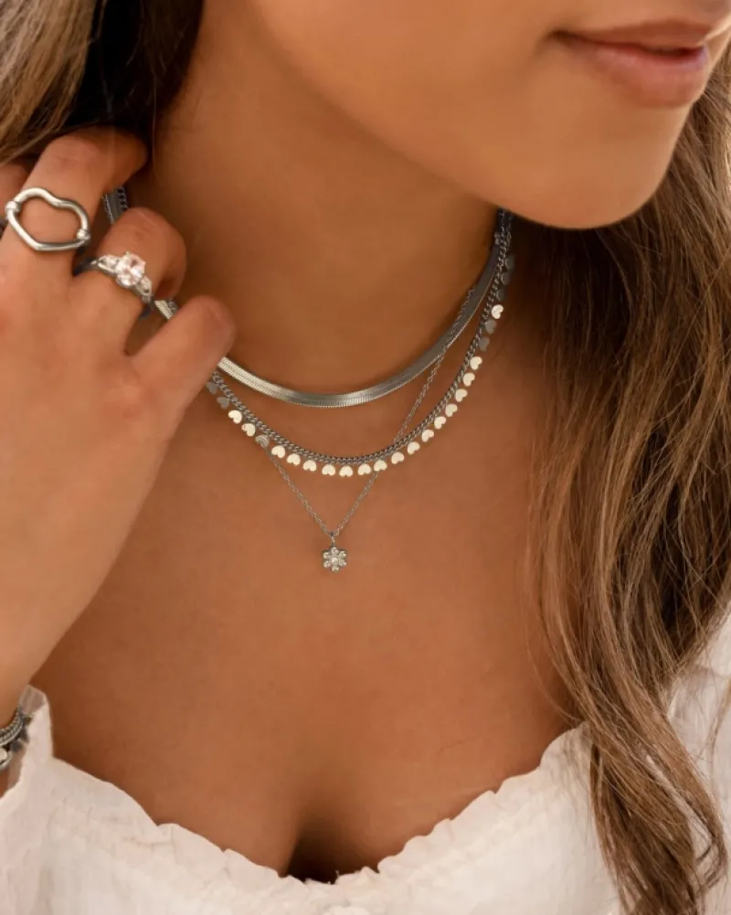 Finaste Ketting little hearts Fashion