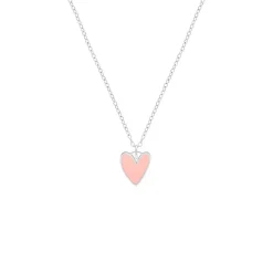 Finaste Ketting love heart pink Outlet