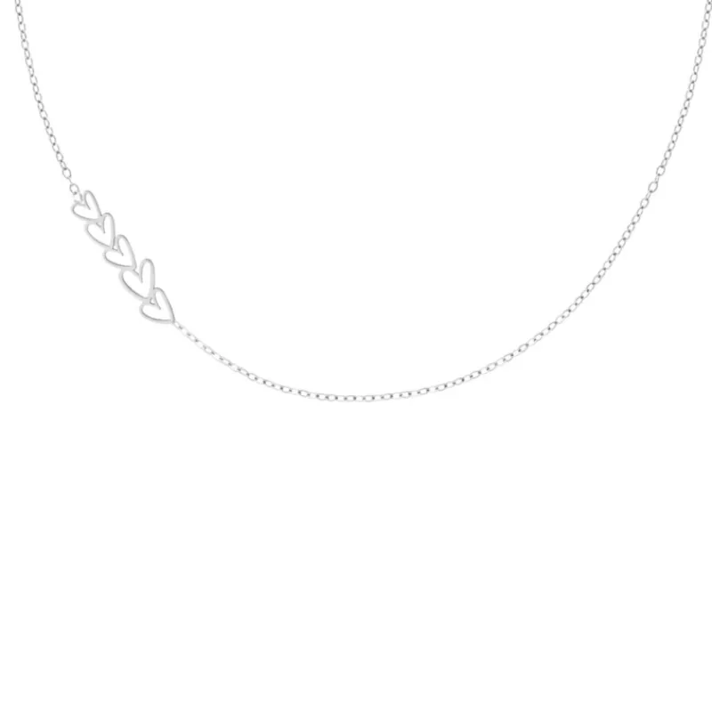 Finaste Ketting love hearts multi Hot