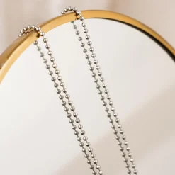 Finaste Ketting Met Bolletjes Outlet