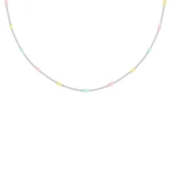 Finaste Ketting met bolletjes pastel Best