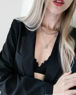 Finaste Ketting met graveerbaar slotje New