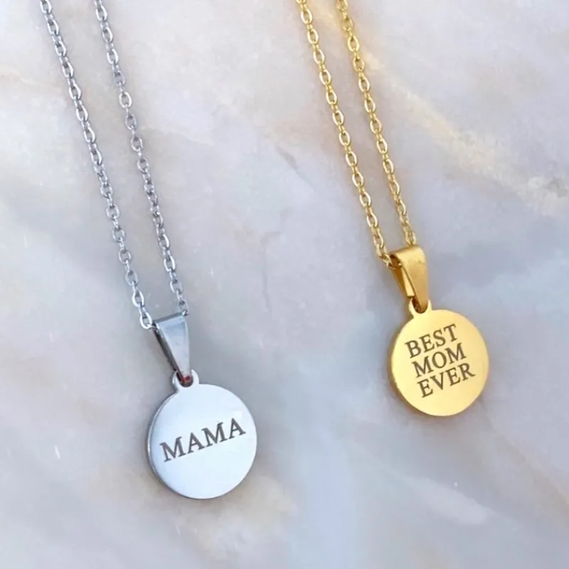 Finaste Ketting met jouw tekst Best