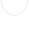 Finaste Ketting Met Roze Bolletjes Hot
