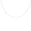Finaste Ketting met side way hartje Clearance
