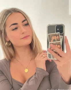 Finaste Ketting Met Vier Initialen Goud Kleurig Discount