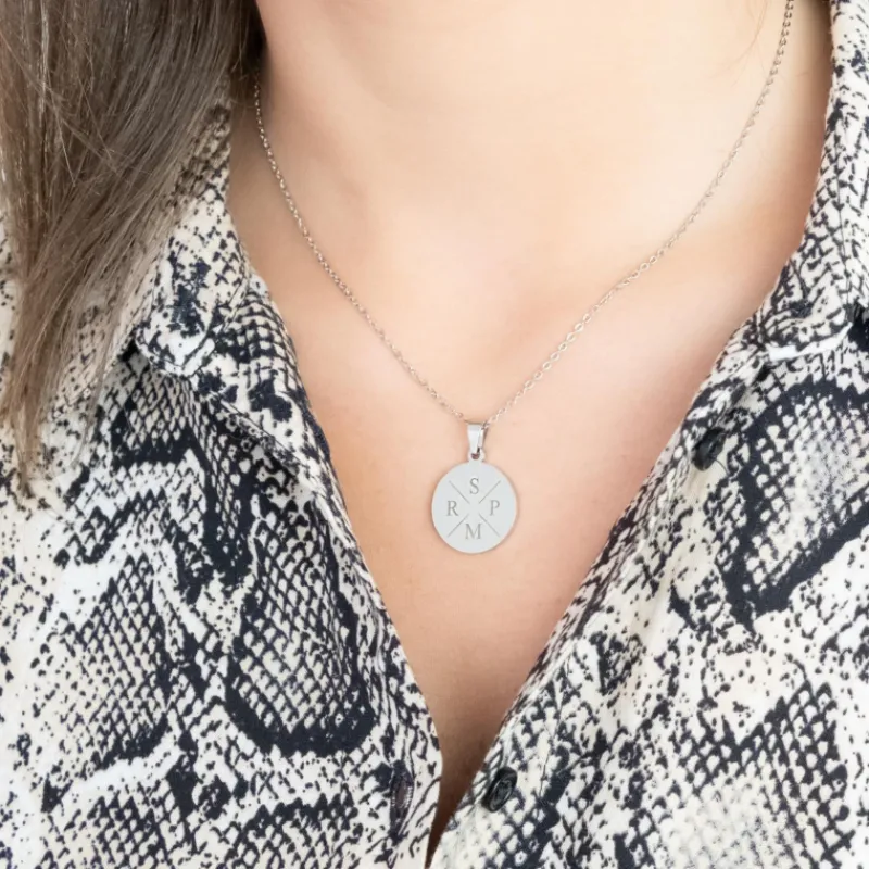 Finaste Ketting Met Vier Initialen Online