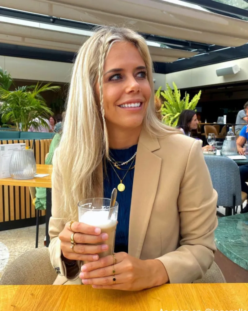 Finaste Ketting Met Vier Initialen Goud Kleurig Discount