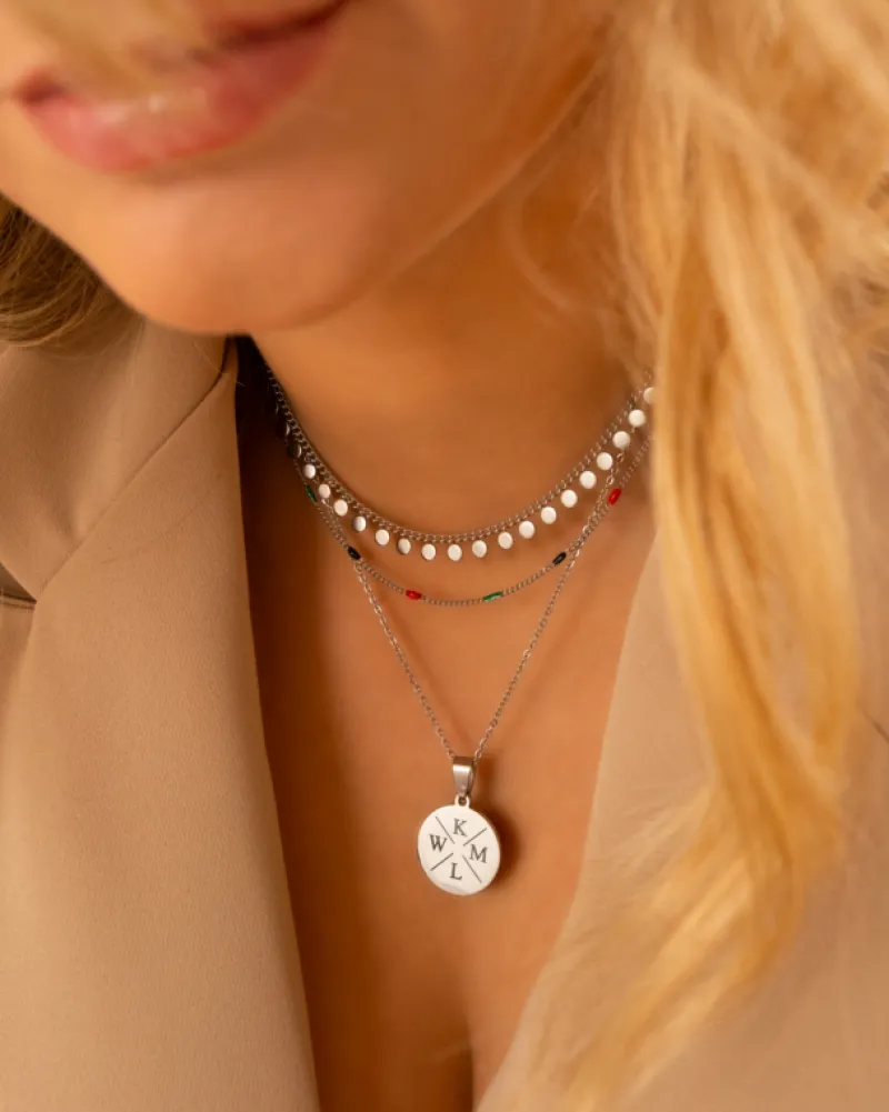 Finaste Ketting Met Vier Initialen Online