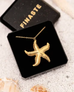 Finaste Ketting met zeester goudkleurig Outlet