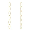 Finaste Ketting oorbellen long chain goudkleurig Clearance