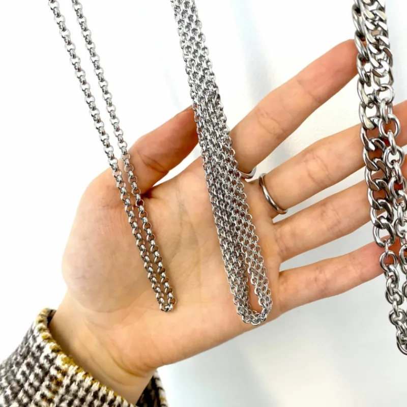 Finaste Ketting ronde schakeltjes Hot