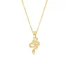 Finaste Ketting slang goudkleurig Outlet