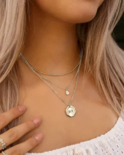 Finaste Ketting sparkle drop Fashion