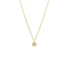 Finaste Ketting sparkle stone goud kleurig Clearance