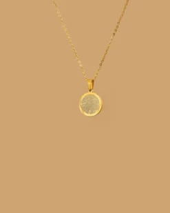 Finaste Ketting vingerafdruk goud kleurig New