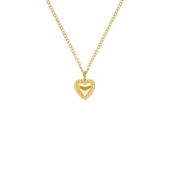 Finaste Ketting vintage hartje goudkleurig Sale