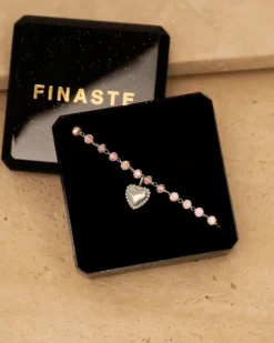 Finaste Kralen enkelbandje vintage hartje Outlet