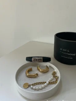 Finaste Leren mannen armband met naam Sale