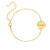 Finaste Letter armband 3 initialen Goud Kleurig Clearance