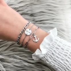 Finaste Letter armband 3 initialen Online